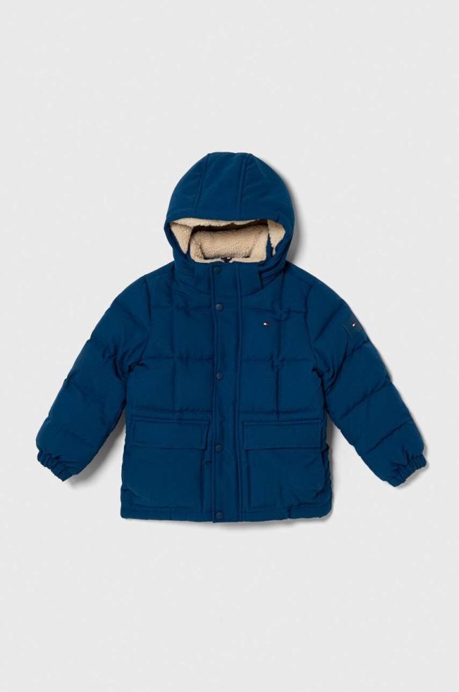 Дитяча куртка Tommy Hilfiger колір синій (3641134)