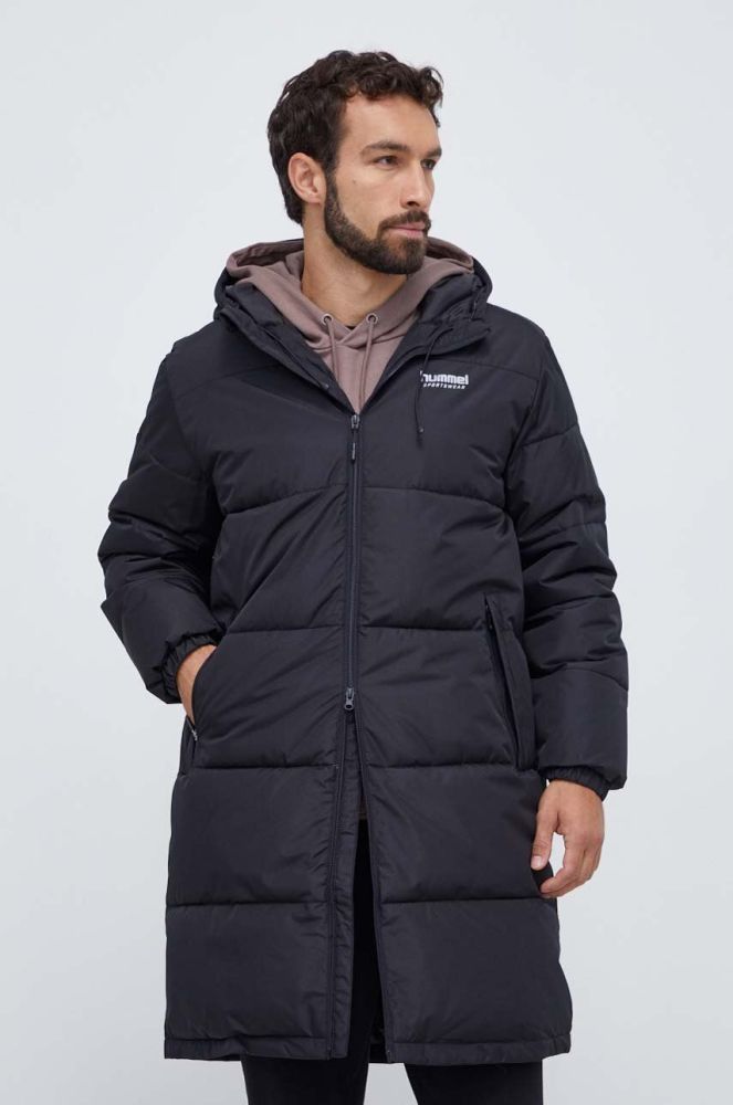 Куртка Hummel чоловіча колір чорний зимова (3593102)