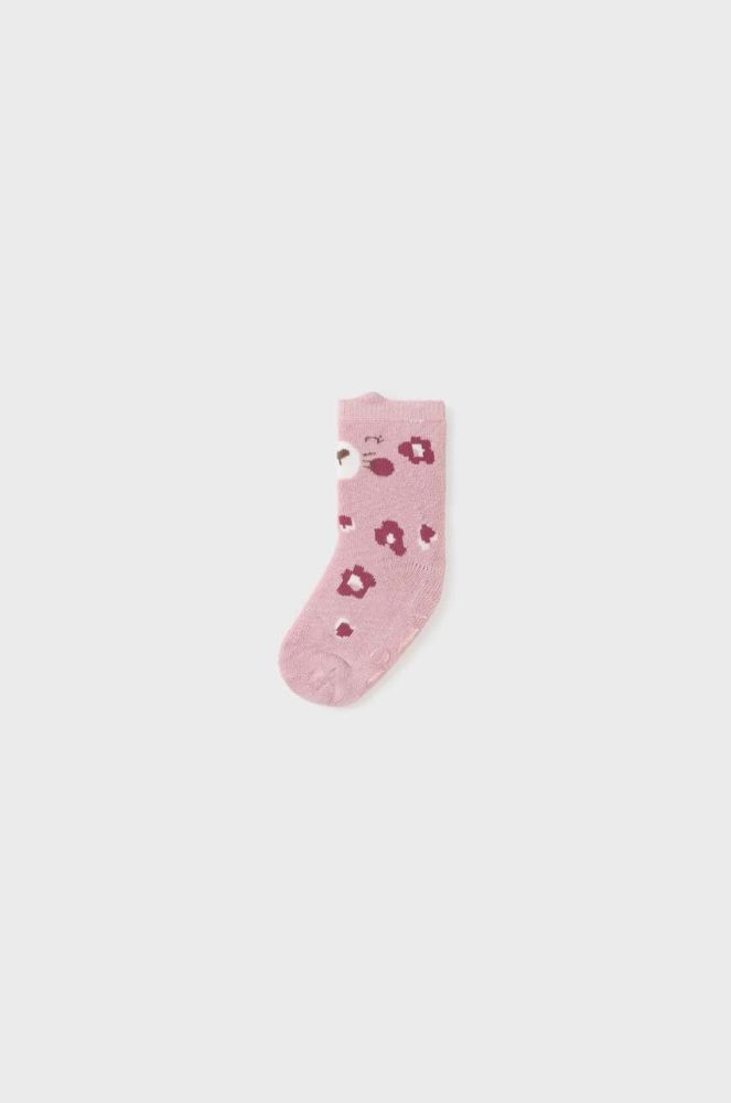 Дитячі шкарпетки Mayoral колір рожевий (3450505)