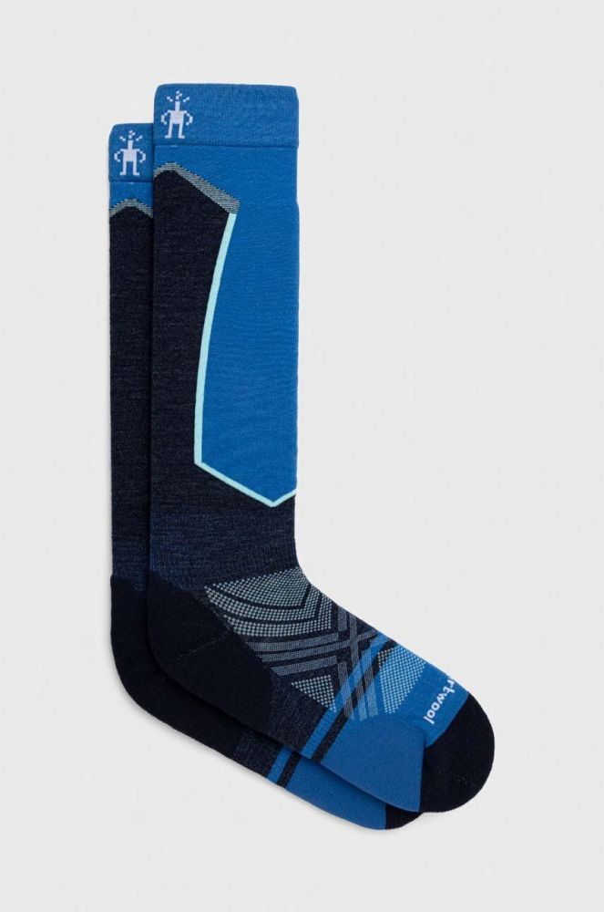 Лижні шкарпетки Smartwool Targeted Cushion OTC колір блакитний