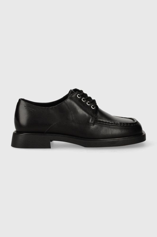Шкіряні туфлі Vagabond Shoemakers JACLYN жіночі колір чорний на плоскому ходу 5638.201.20