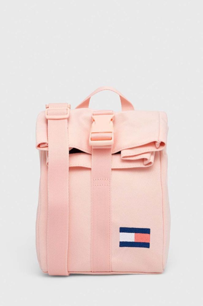 Дитяча сумочка Tommy Hilfiger колір рожевий