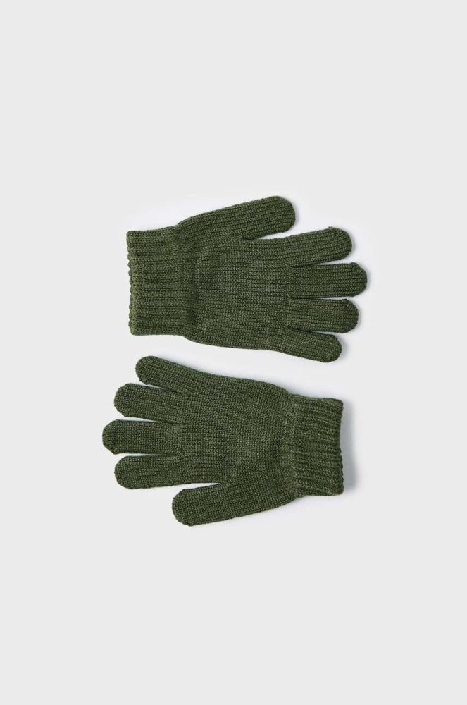 Дитячі рукавички Mayoral колір зелений