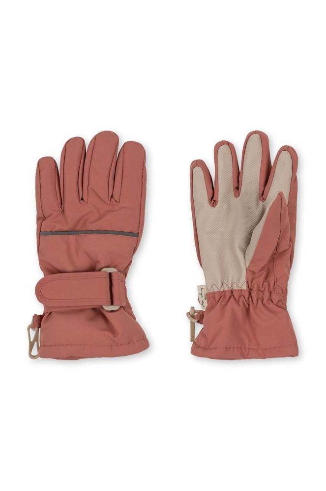 Дитячі рукавички Konges Sl?jd колір рожевий (3591593)