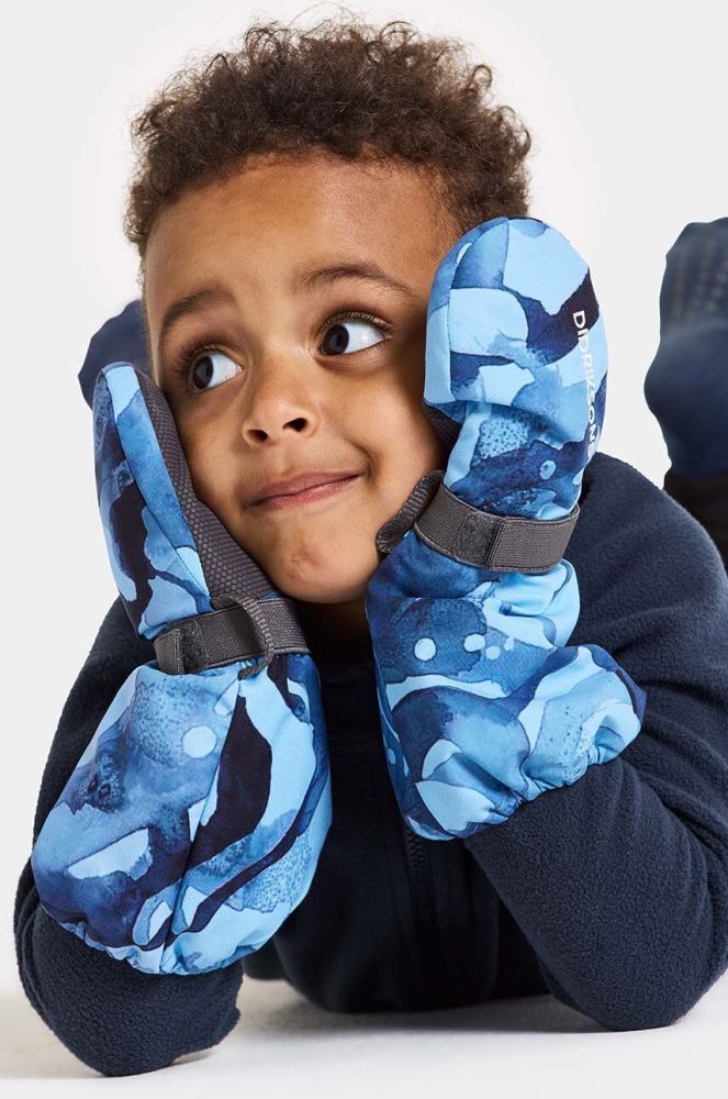 Дитячі лижні рукавички Didriksons BIGGLES PR MITTEN колір блакитний