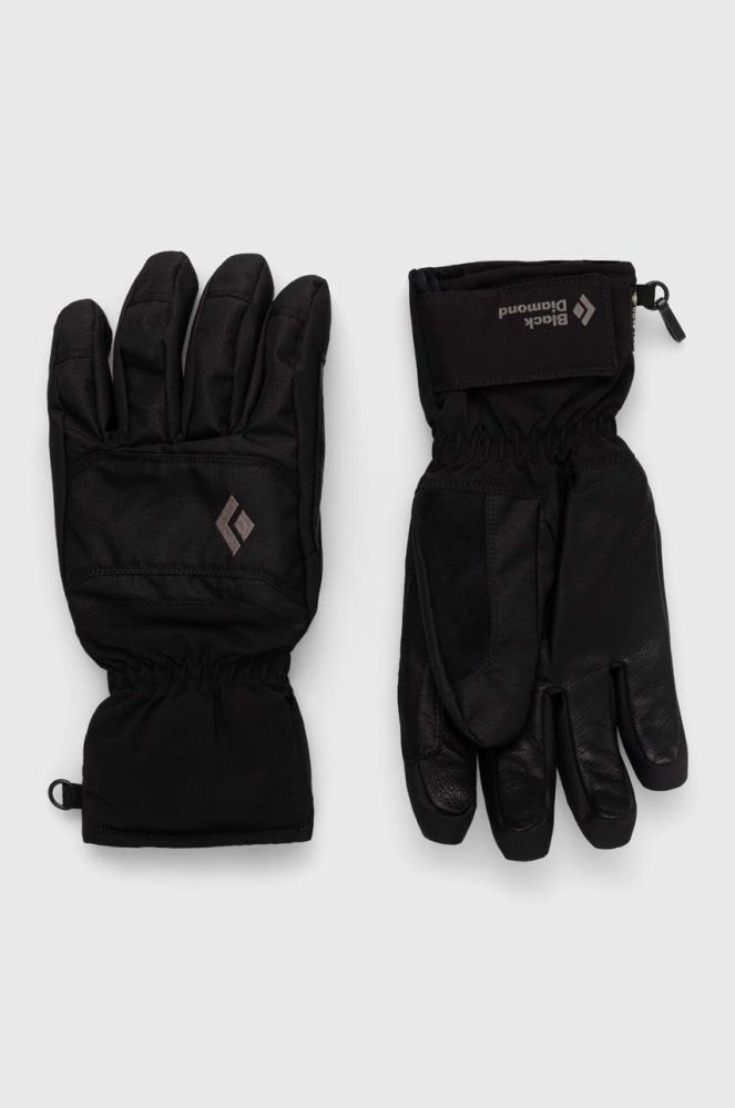 Лижні рукавички Black Diamond Mission колір чорний (3646273)
