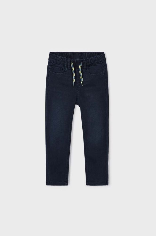 Дитячі джинси Mayoral soft denim jogger колір темно-синій (3440943)