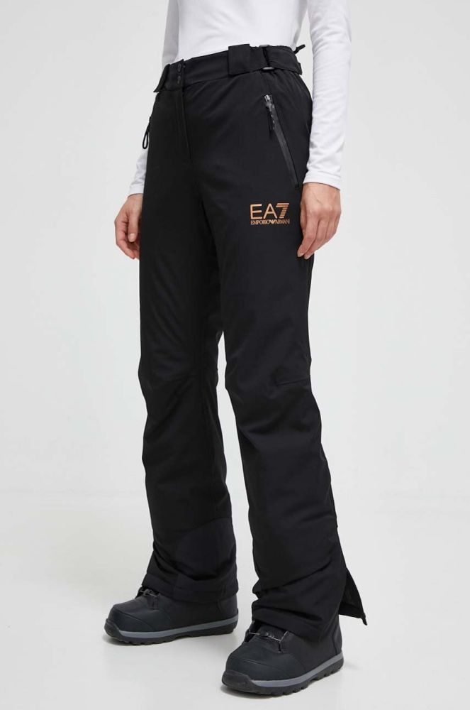 Лижні штани EA7 Emporio Armani колір чорний (3642179)