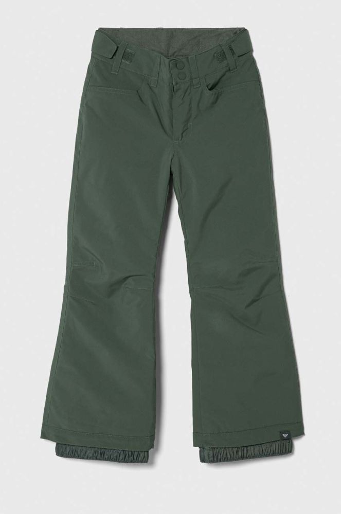 Дитячі лижні штани Roxy BACKYARD G PT SNPT колір зелений