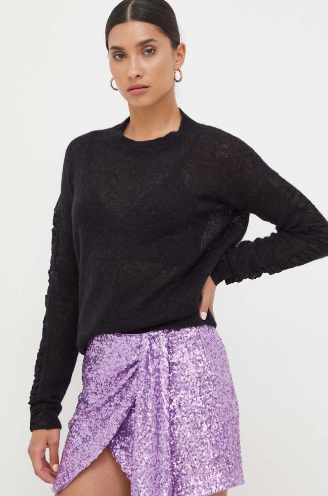 Вовняний светр Pinko жіночий колір чорний (3534599)