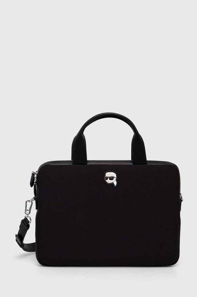 Сумка для ноутбука Karl Lagerfeld колір чорний (3548098)