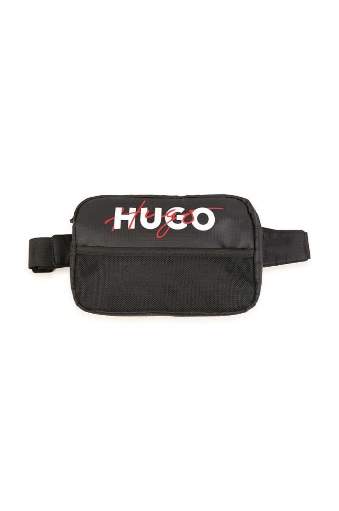 Дитяча сумка на пояс HUGO колір чорний