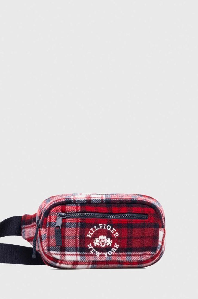 Дитяча сумка на пояс Tommy Hilfiger колір бордовий (3681511)