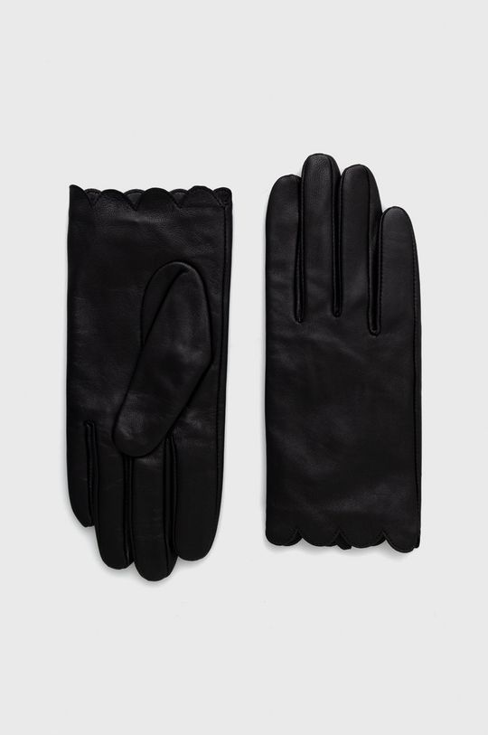 Шкіряні рукавички Medicine жіночі колір чорний (2791002)