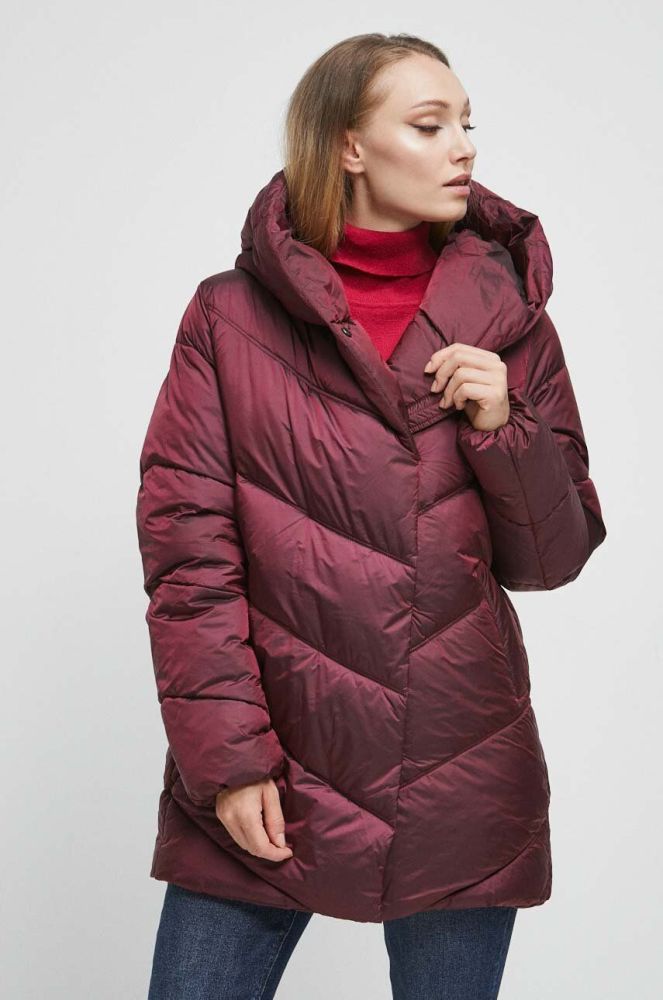 Куртка Medicine жіноча колір бордовий зимова