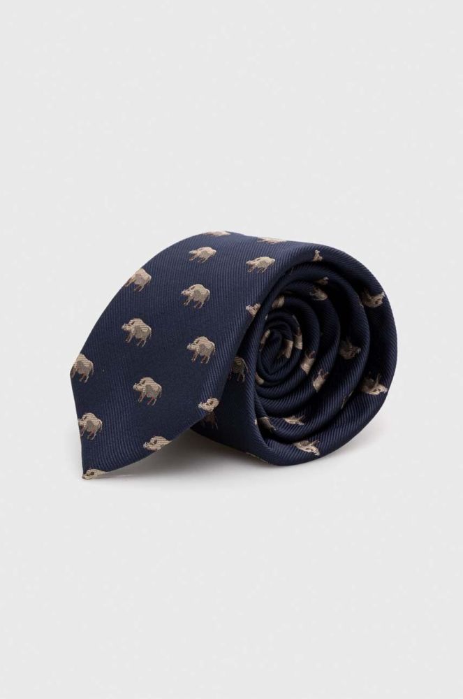 Краватка Medicine колір синій (3685979)