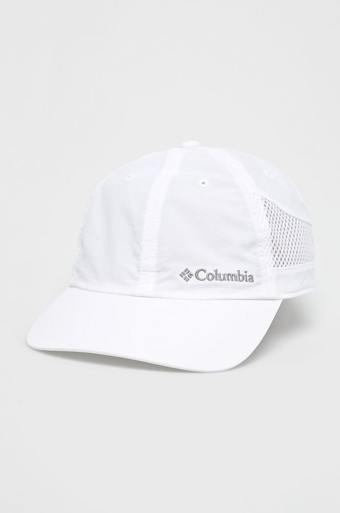 Кепка Columbia колір білий з принтом 1539331-White.Whit