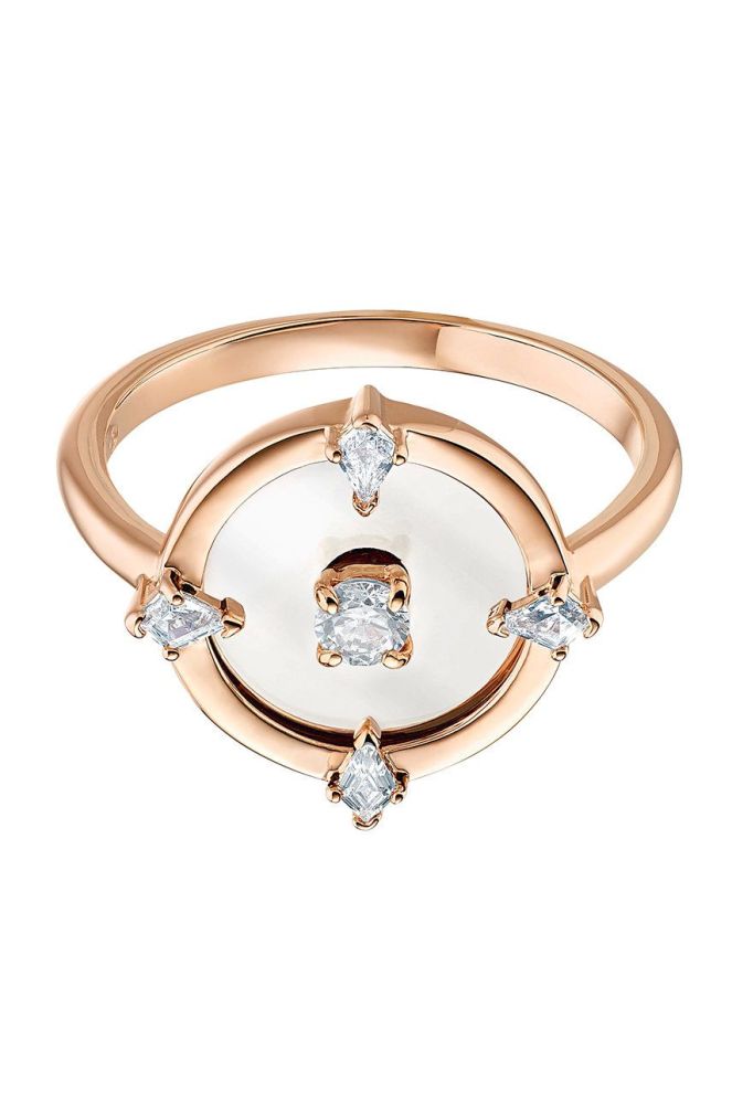 Перстень Swarovski колір золотий (2130814)