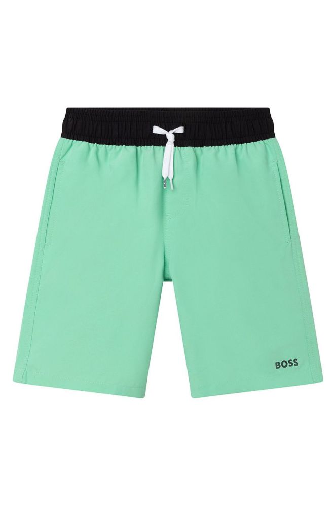 Дитячі шорти для плавання Boss колір зелений (2077058)