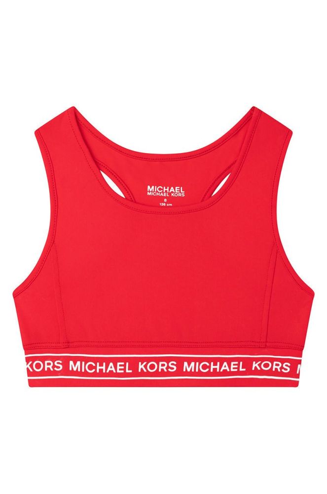 Дитячий спортивний бюстгальтер Michael Kors колір червоний (2193042)