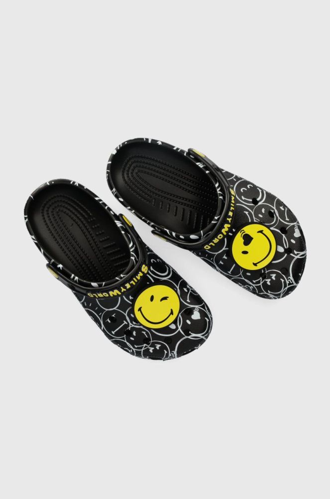 Шльопанці Crocs жіночі колір чорний (2484504)