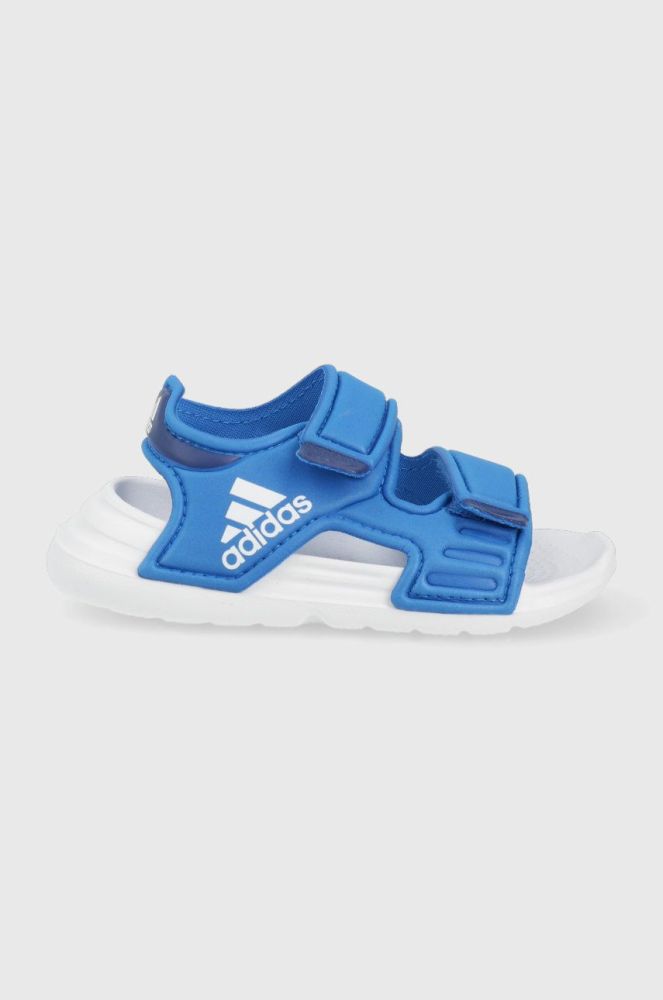 Дитячі сандалі adidas колір блакитний (2176067)
