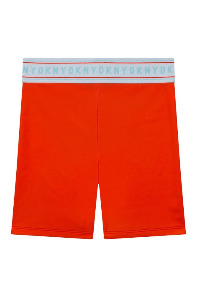Дитячі шорти Dkny колір помаранчевий з принтом (2138622)