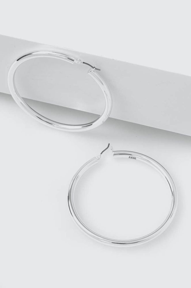 Сережки Dkny колір срібний (3202197)