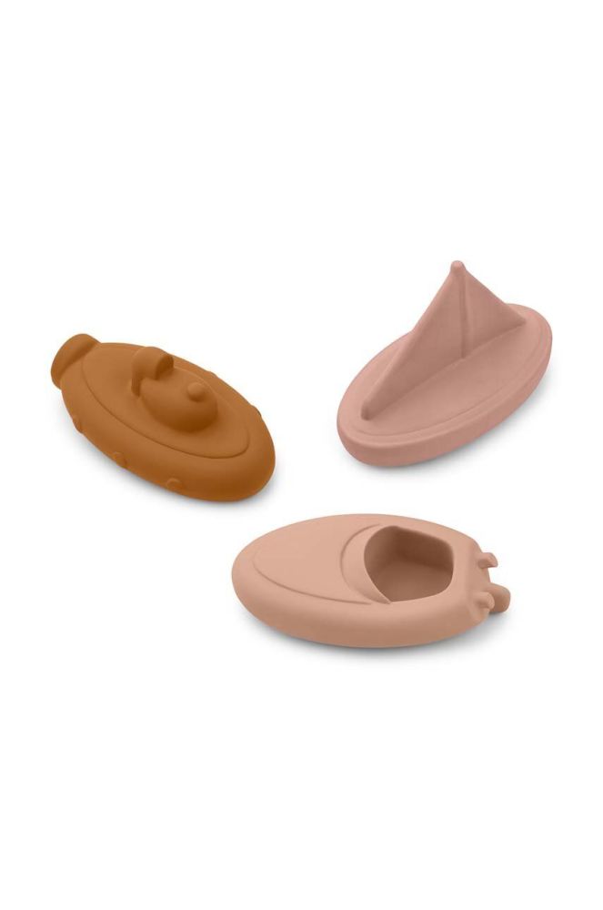 Іграшка для ванни Liewood 3-pack колір рожевий (3278612)
