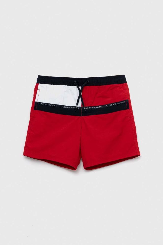 Дитячі шорти для плавання Tommy Hilfiger колір червоний (3050957)