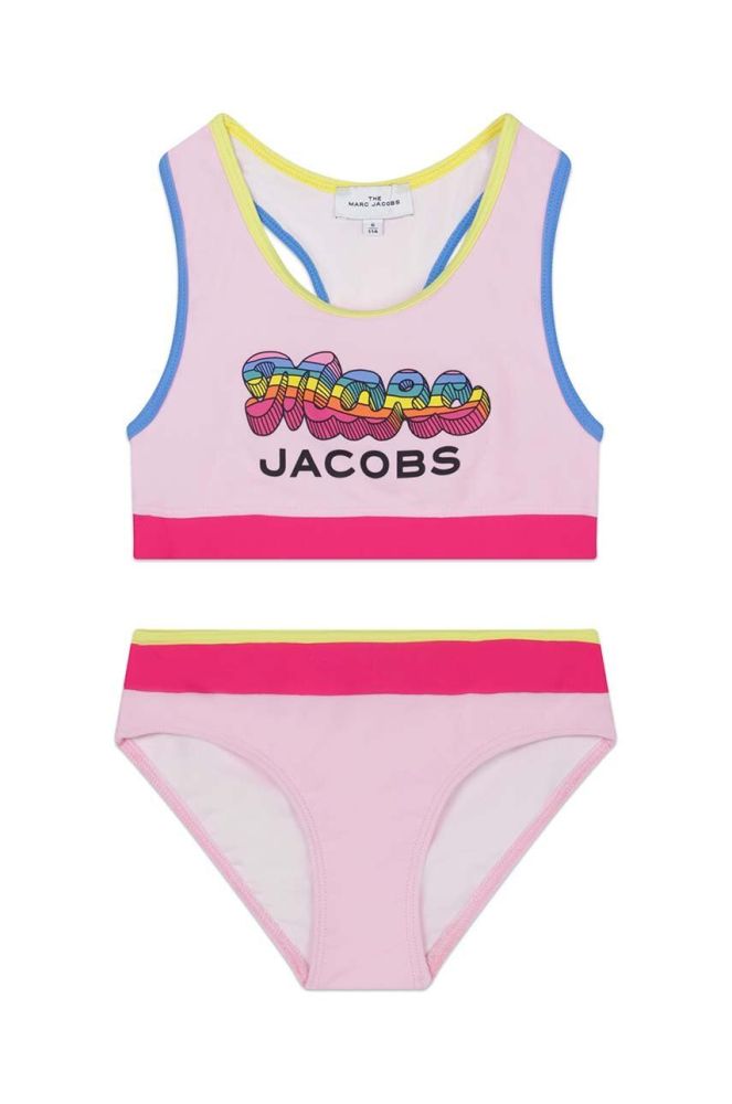 Роздільний дитячий купальник Marc Jacobs колір рожевий (3206630)