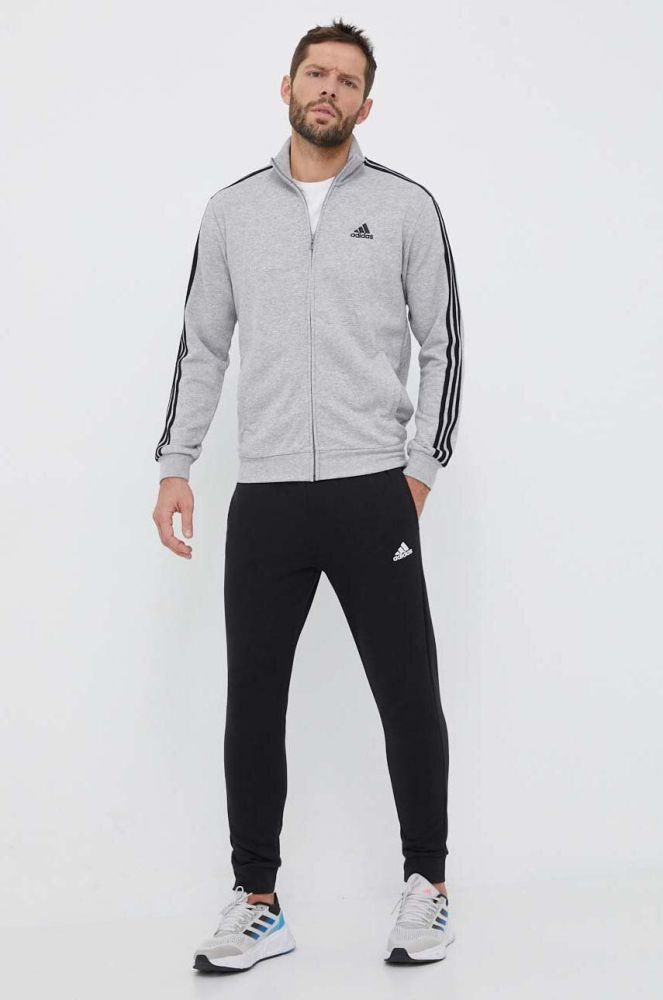 Спортивний костюм adidas чоловічий колір сірий (3233255)