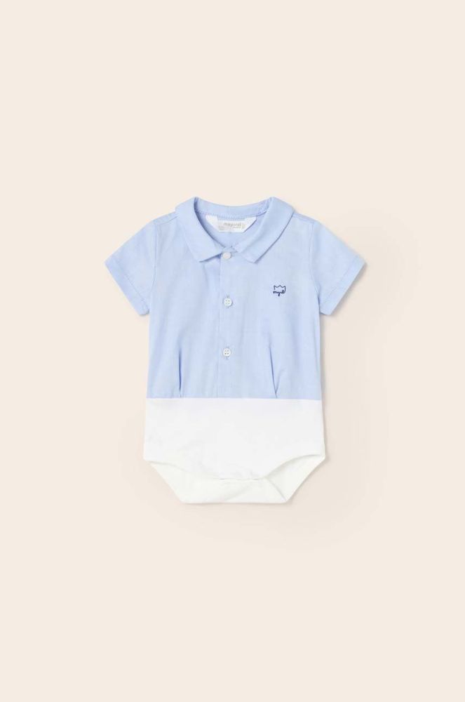 Боді для немовлят Mayoral Newborn колір блакитний (2942353)