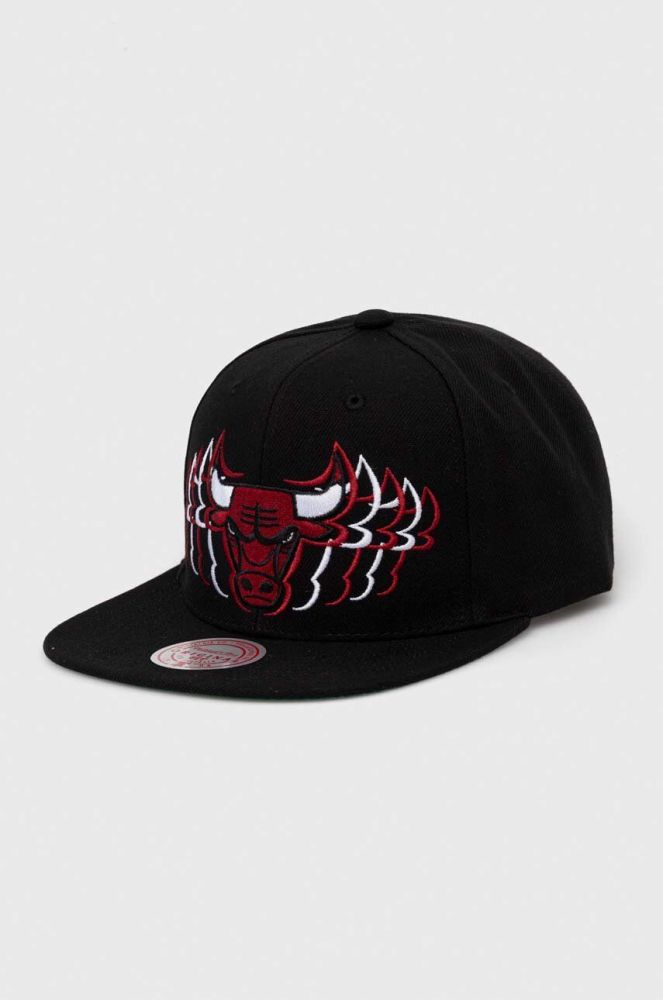 Кепка Mitchell&Ness Chicago Bulls колір чорний з аплікацією (3287297)
