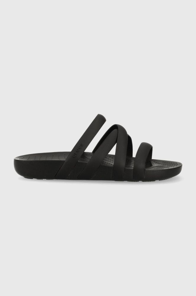 Шльопанці Crocs Splash Strappy Sandal жіночі колір чорний 208217