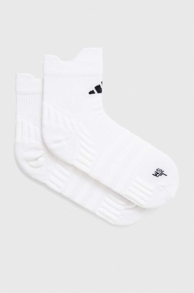 Шкарпетки adidas Performance колір білий (2909272)