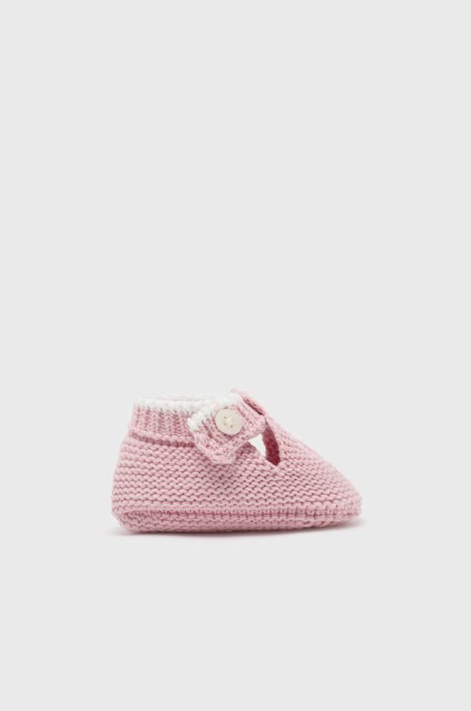 Черевики для немовля Mayoral Newborn колір рожевий (2961241)