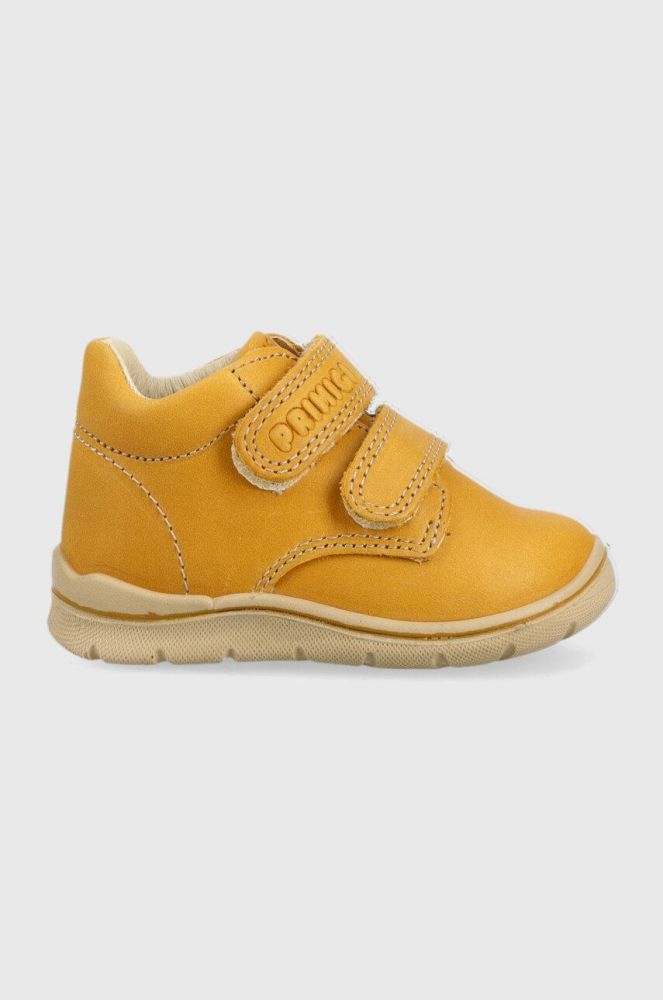 Дитячі шкіряні туфлі Primigi колір жовтий (2969058)