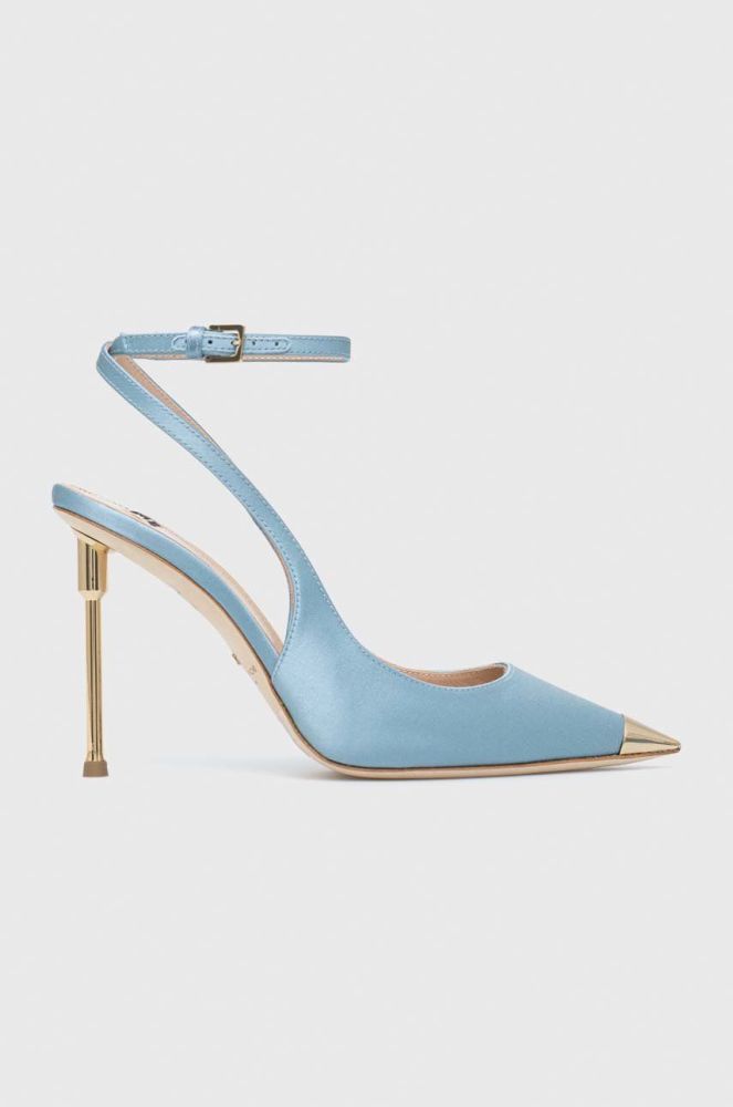 Туфлі Elisabetta Franchi колір блакитний