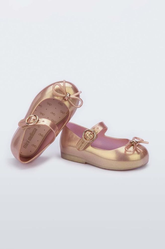 Дитячі балетки Melissa колір золотий (3132139)