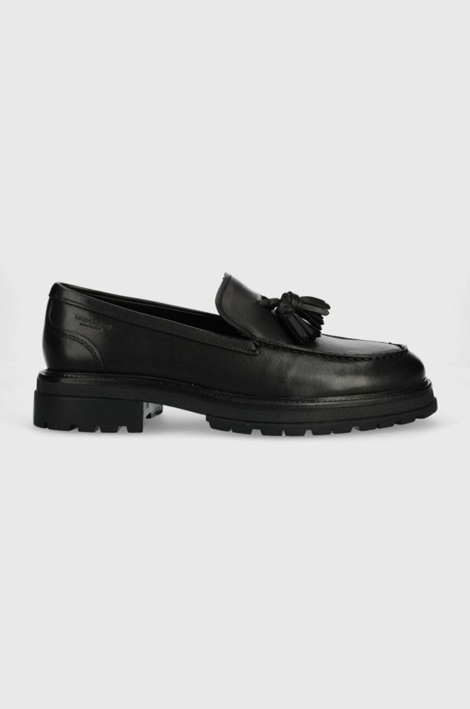 Шкіряні мокасини Vagabond Shoemakers JOHNNY 2.0 чоловічі колір чорний 5579.101.20
