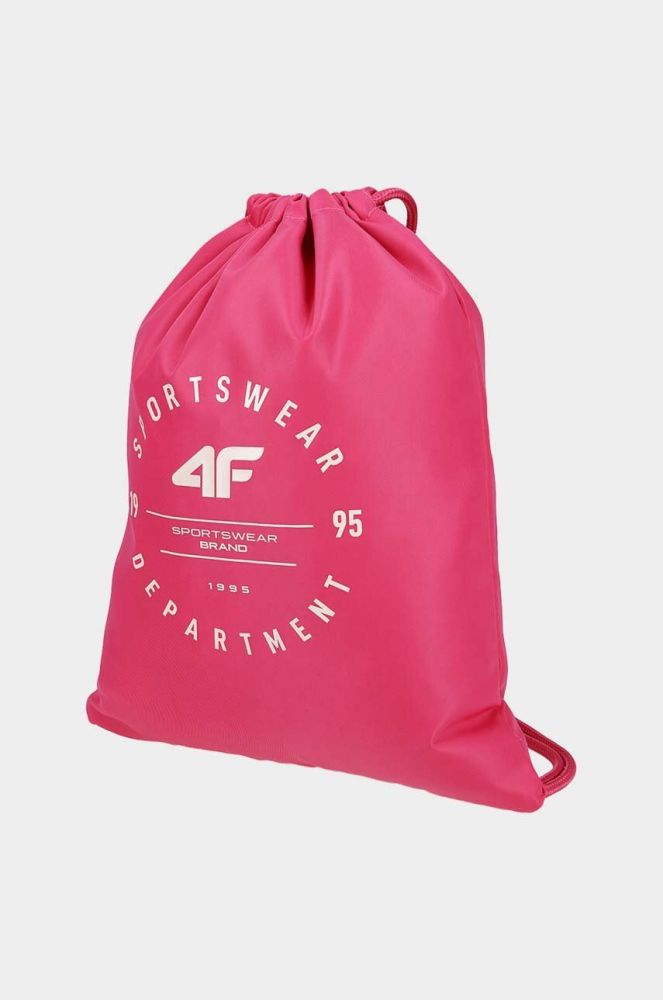 Дитячий рюкзак 4F колір рожевий з принтом (3196030)