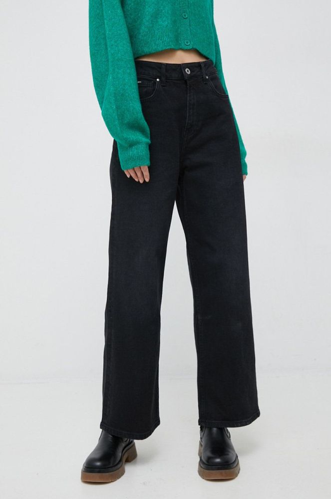 Джинси Pepe Jeans Lexa жіночі висока посадка колір чорний (2894963)