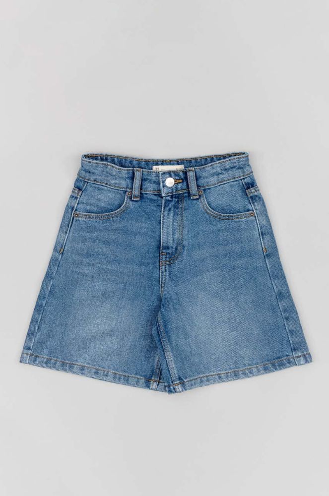 Дитячі джинсові шорти zippy однотонні колір блакитний (3113902)