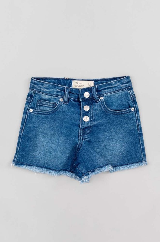 Дитячі джинсові шорти zippy однотонні колір блакитний (3113910)