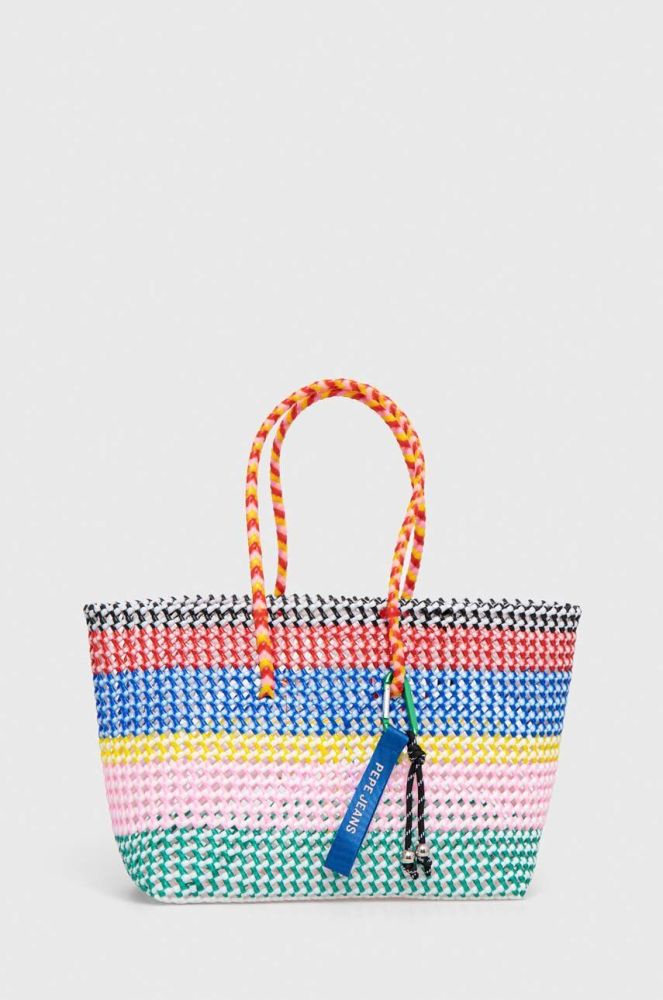 Пляжна сумка Pepe Jeans колір барвистий