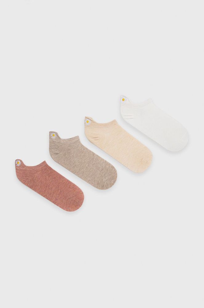 Шкарпетки Answear Lab (4-pack) жіночі колір барвистий (2537629)