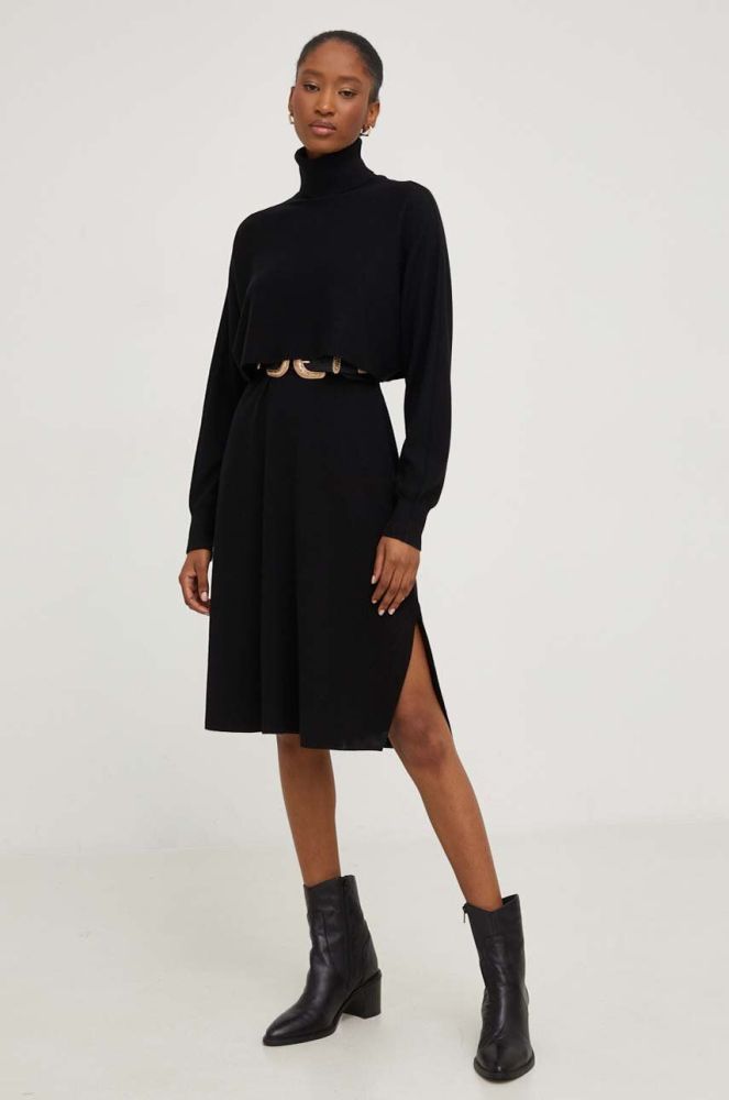 Сукня і светр Answear Lab колір чорний (3569046)