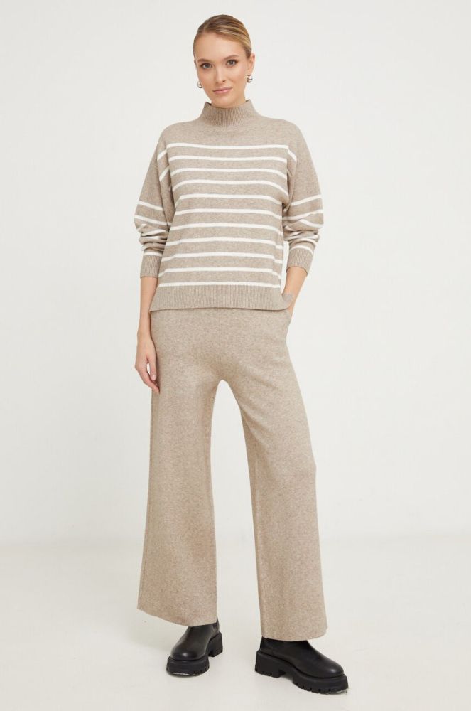 Комплект - светр і штани Answear Lab колір бежевий (3654295)