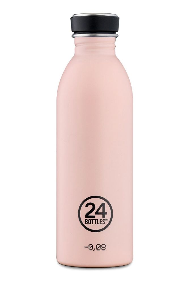 Пляшка 24bottles колір рожевий Urban.500ml.Dusty.Pink-Dusty.Pink